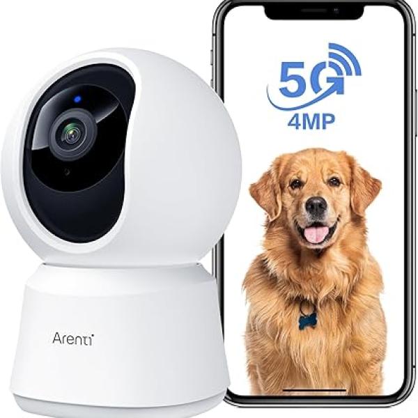 AREN'TI 5G Indoor Security Camera – 4MP Pet Camera with Speaker for Dogs/Cats, Baby Monitor with Phone App | WekaNews