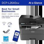 Brother DCP-L2640DW Wireless Compact Monochrome Laser Printer with Copy, Scan, Duplex Printing, and Mobile Compatibility | WekaNews