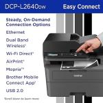 Brother DCP-L2640DW Wireless Compact Monochrome Laser Printer with Copy, Scan, Duplex Printing, and Mobile Compatibility | WekaNews