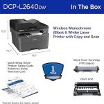 Brother DCP-L2640DW Wireless Compact Monochrome Laser Printer with Copy, Scan, Duplex Printing, and Mobile Compatibility | WekaNews