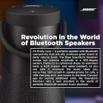 The Bose SoundLink Revolve+ Portable Bluetooth Speaker with 360-Degree Sound, Deep Bass, and Long-Lasting Battery Life for Immersive Audio Performance | WekaNews