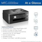 Brother MFC-J1010DW Wireless Color Inkjet All-in-One Printer with Mobile Device Support, Duplex Printing, Refresh Subscription, and Amazon Dash Replenishment Ready |  WekaNews