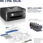 Brother MFC-J1010DW Wireless Color Inkjet All-in-One Printer with Mobile Device Support, Duplex Printing, Refresh Subscription, and Amazon Dash Replenishment Ready |  WekaNews