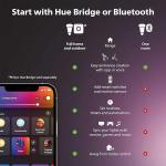 The Philips Hue White and Color Ambiance A19 LED Smart Bulb with Customizable Lighting, Voice Control Compatibility | WekaNews